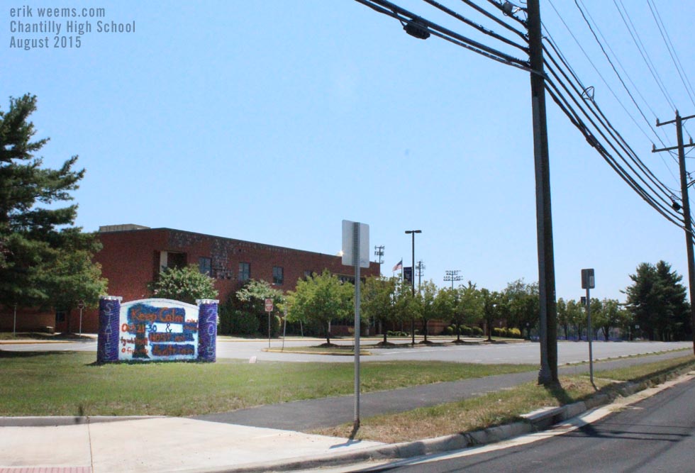 Chantilly High School 2015 - August