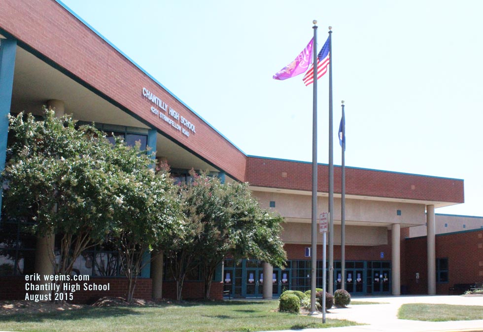 Chantilly High School 2015 - August