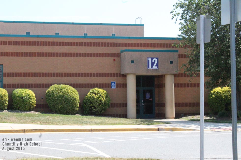 Chantilly High School 2015 - August