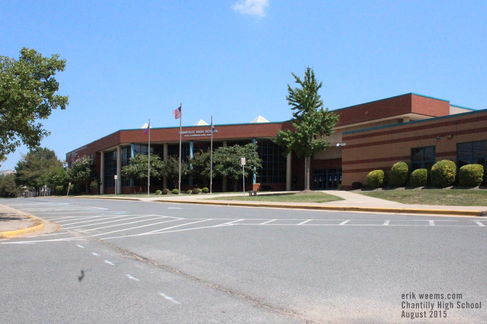 Chantilly High School 2015 - August