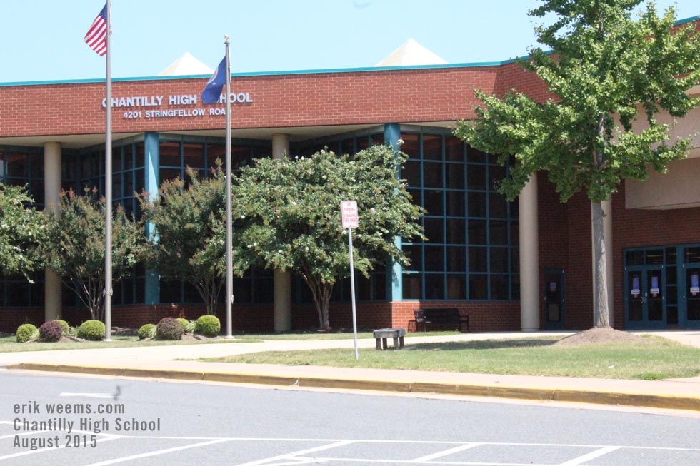 Chantilly High School 2015 - August