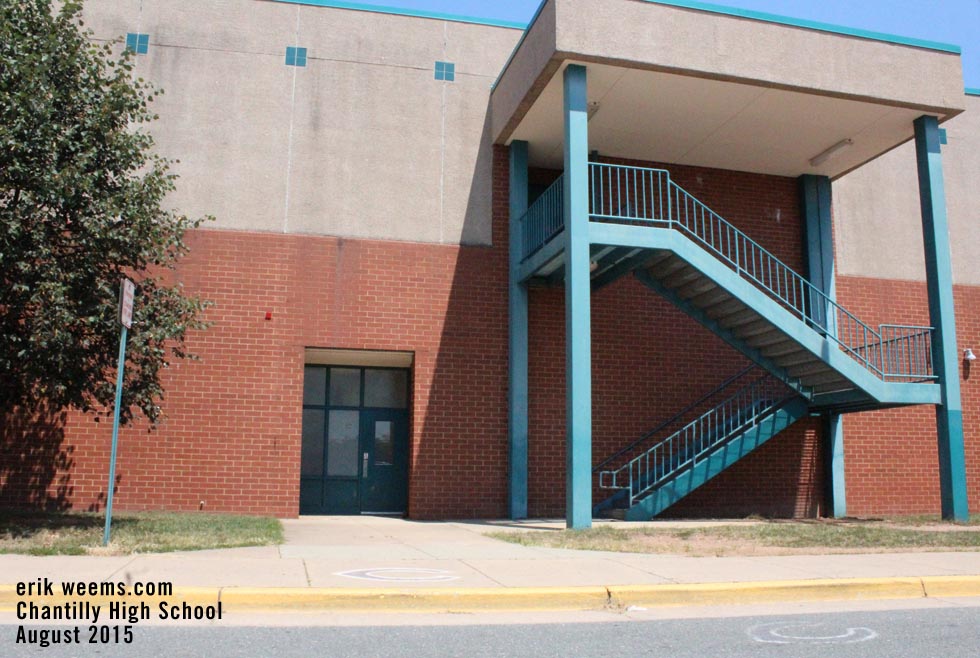 Chantilly High School 2015 - August