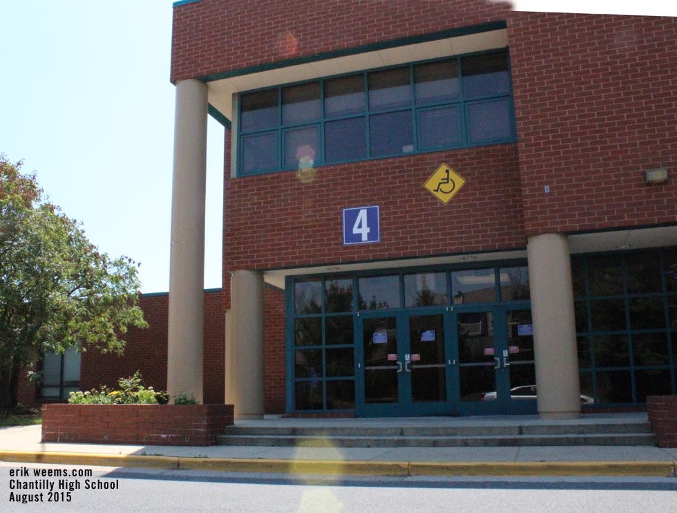 Chantilly High School 2015 - August