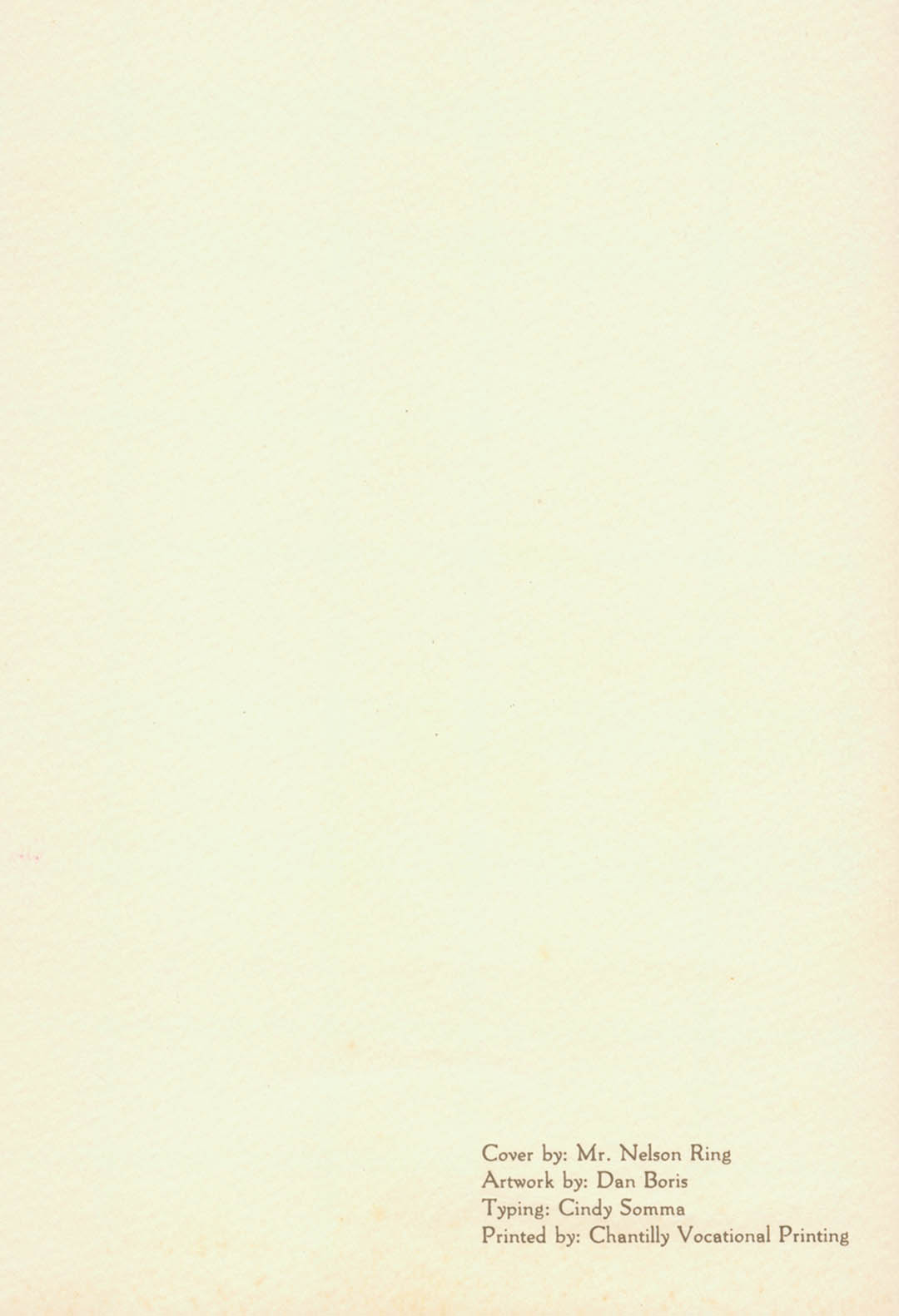 Chantilly High School Graduation Commencement 1982 - 6